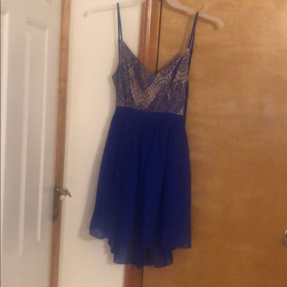 Cobalt blue dress